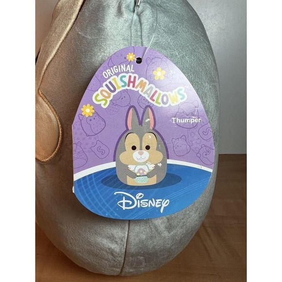 Squishmallow Disney Thumper Easter Bunny Rabbit Plush Stuffed Animal - Picture 4 of 9